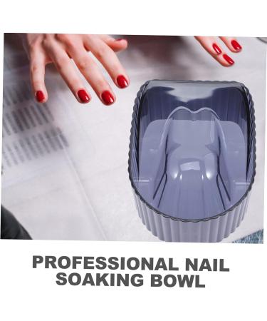 Ipetboom Manicure Hand Soak Bowl Manicure Supplies Dip Nail Remover Nail Art Bowls Nail Tools Polish Remover Para Supplies Nail Bowl Clear Manicure Bowl Manicure Soak Acrylic Brightener Spa 14.2x11cm As Shown - Buy Online on GoSupps.com