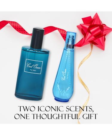 Cool Ocean Couple Set Perfume for Women/Men Eau De Parfum - Amber Floral Jasmine Bourbon Vanilla & Woods Oriental-Floral Women/Men Cologne with a Modern Twist Elegant 100ml Bottle for Best Gift - Buy Online on GoSupps.com