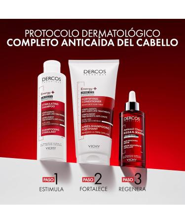  VICHY Vichy Dercos Vital+ Stimulating Shampoo against hair loss caused by breakage promotes regrowth and strengthens hair. - Buy Online on GoSupps.com