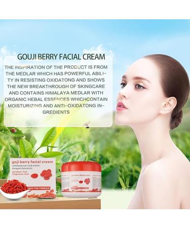 Rosarden Goji Berry Facial Cream Anti-Aging Facial Cream with Antioxidant Reduces Wrinkles and Fine Lines Smooth Skin - Buy Online on GoSupps.com