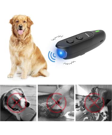 Poiiopy Ultrasound Anti-Bell Device for Dogs | Rechargeable 2-in-1 Safe Dog Training | 5m Range & Variable Frequency - Buy Online on GoSupps.com