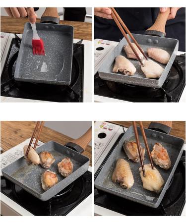 SKINII Pan Frying PanBlack Non-Stick Pan Fry Egg Pan Pancake Kitchen Pot Use for Gas Cooker (Color : Schwarz) - Buy Online on GoSupps.com