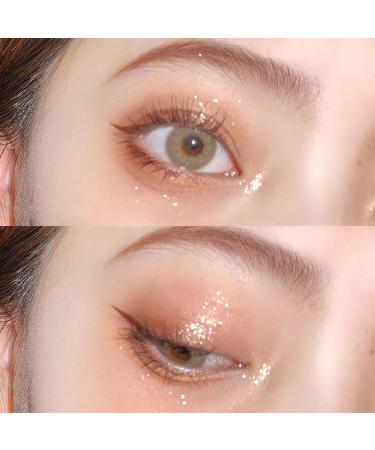 XGZ Eyeshadow Makeup Shimmer Glitter Eye Shadow Long Lasting Self-Adhesive Eye Shadow Neutral Cosmetic Eye Shadow 4 Colors - Buy Online on GoSupps.com