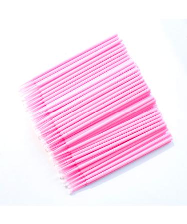 100PCS False Eyelashes Cotton Micro Swabs For Eyelash Extensions Disposable Applicators Brush Individual Lashes Brush Clean Mascara Makeup Tools