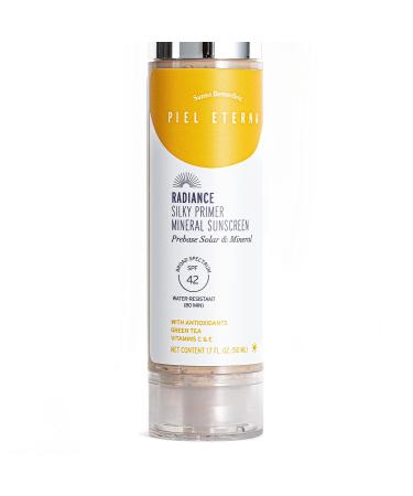 Santo Remedio Piel Eterna RADIANCE Silky Primer Mineral Sunscreen SPF 42 - 1.7 fl oz - Buy Online on GoSupps.com