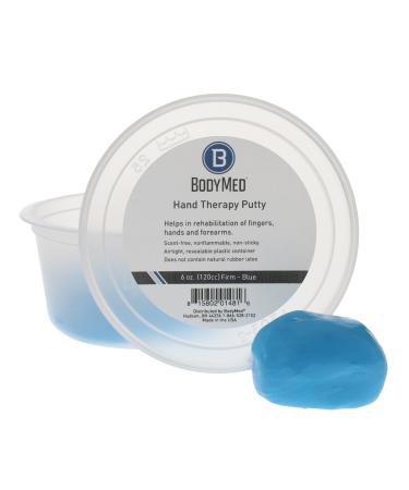 Body Sport Standard Hand Therapy Putty Blue 6 Oz. Firm Strengthening Therapy Putty for Physical Rehabilitation