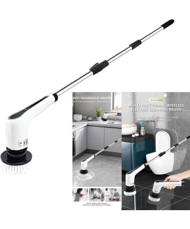 Wireless Motorized Brush Multifunctional Household Crevices Brush Floor Kitchen Room Tool for Toilet Kitchen Gadget - Buy Online on GoSupps.com