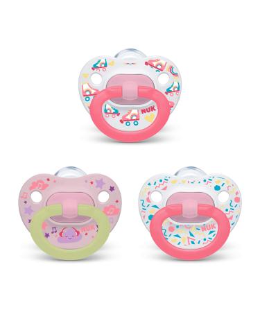 NUK Orthodontic Pacifier Value Pack 6-18 Months 3 Pack