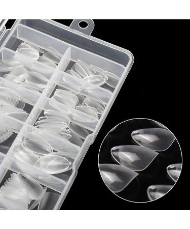 Short Almond Nail Tips - Clear Nail Tips ZAHRVIA Soft Gel Full Cover Nail Tips for Soak Off Nail Extensions kit - 192PCS False Nails Acrylic Nail Tips 12 Sizes (Short Almond) Short Almond-192 - Buy Online on GoSupps.com