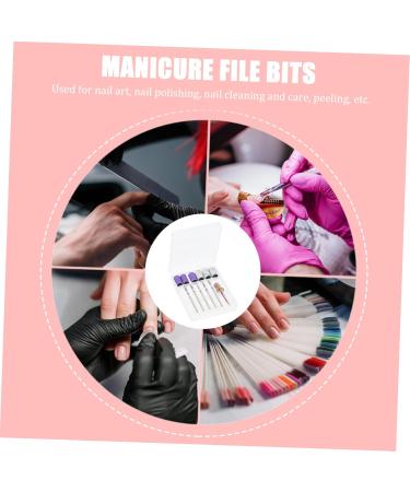 Healeved 1 Set Nail Polisher Nail Bits Acrilic Manicure Drill Bits Nail Grinding Heads Electric Pedicure Kit Power Rotary Tools Extension Nail Driller Nail Grinders Nail File Corundum Boxed - Buy Online on GoSupps.com