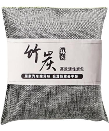 Charcoal Odor Absorber | Natural Fresh Car Air Purifying Charcoal Bag - Air Freshening Supplies Moisture Absorbing Charcoal for Wardrobe Study Room Bedroom Cabinet Guanglu Grey - Buy Online on GoSupps.com