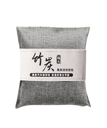 Leryveo's odorless of charcoal |Natural charcoal for odor absorption cabinet-living room bedroom air-frilly carbon for absorption of formaldehyde smell and moisture gray