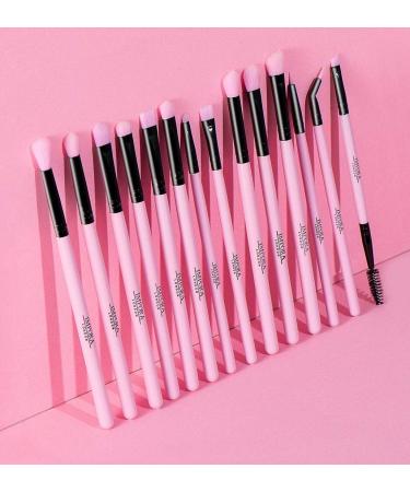 14-Piece Eye Makeup Brush Set - Eyeshadow, Blending, Brow, Eyeliner Brushes & More - Buy Online on GoSupps.com