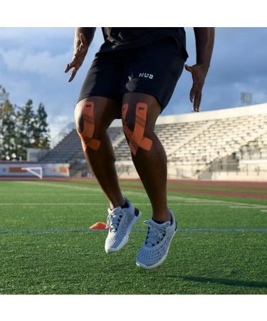 KT Tape PRO Synthetic Kinesiology Therapeutic Athletic Tape - 20 Pack, Epic Purple | 10 Precut Strips - Buy Online on GoSupps.com