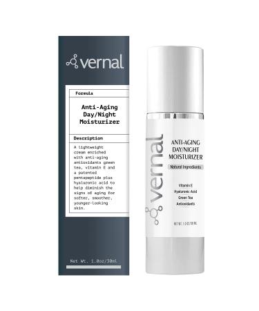 Vernal All-in-One Anti Aging Cream   Infused Wrinkle Smoothing Cream | Get Smoother  Firmer Luminous Looking Skin Without Injections or Fillers | Best Anti Wrinkle Cream That Really Works