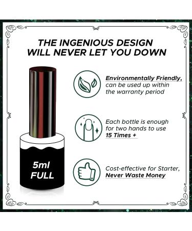 MEFA Green Gel Nail Polish Set - 6 Colors Starter Kit for Salon-quality Manicure - Long Lasting Soak Off Formula - DIY Nail Art Design - Perfect Gift for Women & Girls - 4A-Misty Forest - 0.17 Fl Oz (Pack of 6) - Buy Online on GoSupps.com