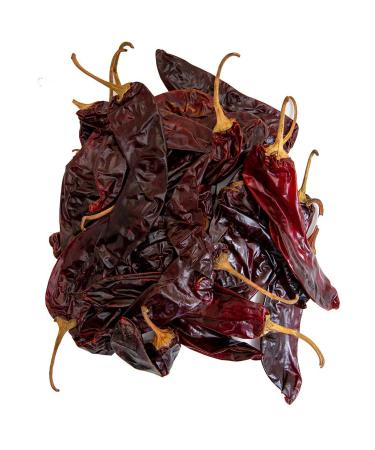 8oz New Mexico Dried Whole Chile Peppers - Authentic Mexican Chili Seco Pods by 1400s Spices - 8 Ounce (Pack of 1) - Buy Online on GoSupps.com