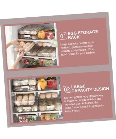 jojofuny Egg Accessory 1 set Basket Accessory Convenient Supply Food Chicken Type Refrigerator of Drinks Trays Drawers - Buy Online on GoSupps.com