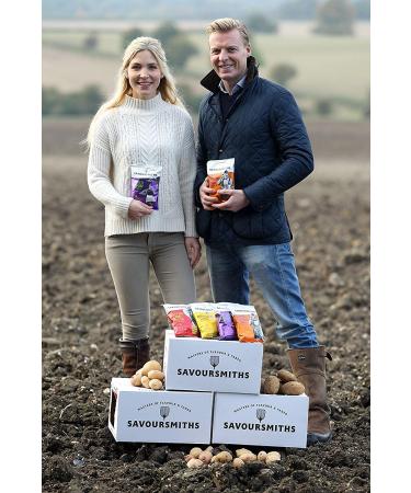 SavourSmiths Hand Cooked Potato Chips 5.29oz - Bubbly & Serrano Chili (4 Count) | Gluten Free, Vegan, Non-GMO, All Natural - Buy Online on GoSupps.com