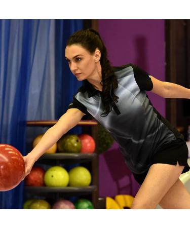 Savalino Women's Bowling Polo Shirt - Size S-3XL, XX-Large Black - Buy Online on GoSupps.com