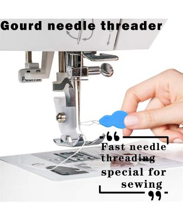 Needle Threader Tool - Gourd-Shaped Sewing Machine Needle Threader (Random Color, Pack of 8) - Buy Online on GoSupps.com