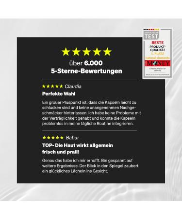 Vegan Hyaluronic Acid 500mg - 90 High-Dose Capsules | Pure Additive-Free | 3-Month Supply | Made in Germany - Buy Online on GoSupps.com