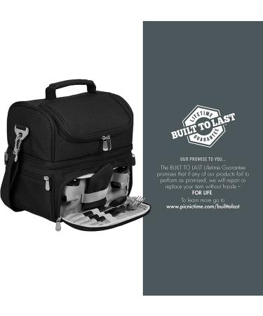 PICNIC TIME Black Miami Dolphins Pranzo Lunch Tote - Buy Online on GoSupps.com