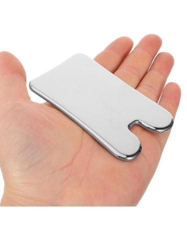 Healvian Stainless Steel Gua Sha Face Scraper Tool for Facial & Neck Massage | Premium Skin Care - Buy Online on GoSupps.com