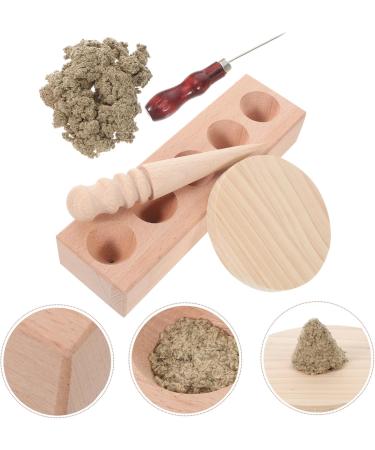 Healvian Aita Form Wood Mold Set for Moxa DIY | Wood Wormwood Stick Mold Tools - Buy Online on GoSupps.com