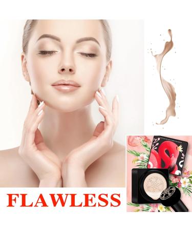 Mushroom Head Air Cushion CC Cream Foundation Moisturizing BB Cream Foundation Makeup Long Lasting CC Cream Liquid Foundation Matte Concealer Foundation Suitable for All Skin Types(Ivory) Ivory B - Buy Online on GoSupps.com