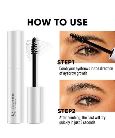 Magic Fix Brow Shaping Gel - Waterproof & Sweat-Proof Mascara for Fluffy Brows - 7g | International Shipping - Buy Online on GoSupps.com