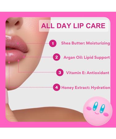 Lovisia Kirby Hydrating Lip Balm for Women & Girls Cute Lip Balm for Dry Lips with Vitamin E Honey & Organic Matcha Made in Japan Shea Butter Lip Balm & Lip Moisturizer for Very Dry Lips MILK - Buy Online on GoSupps.com