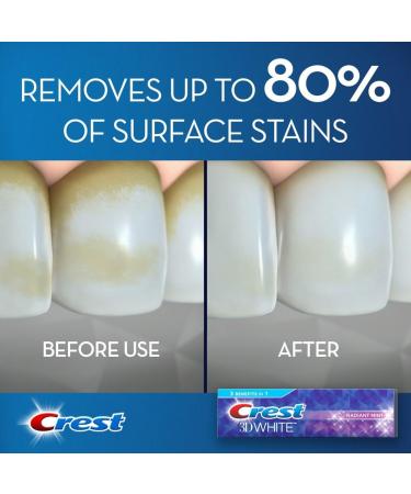  Crest Crest 3D Whitening Toothpaste with White Mint - 136g - Buy Online on GoSupps.com