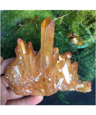 Balance Natural Quartz Cluster Crystal Stone Electroplated Colorful Crysral Cluster Specimen Home Gifts 1pcs Lucky Stone Crystal Cluster (Size : 1000g 5-8pcs) - Buy Online on GoSupps.com