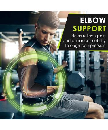 CharmChic Tendonitis Elbow Support Epicondylitis Elbow Support Bodybuilding Elbow Elbow Splint Tennis Elbow for Men and W - Buy Online on GoSupps.com