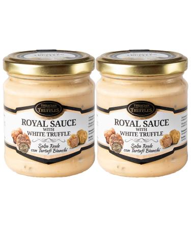 White truffle royal tuber magnatum pico white truffles with cream and cheese ideal for meat grilled bread omeletts pasta risotto sushi (2 x 180g))