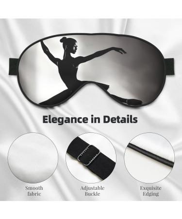 Ballerina Dance Soft Sleep Eye Mask | Breathable Eye Patch for Women | Perfect for Travel & Relaxation - Buy Online on GoSupps.com