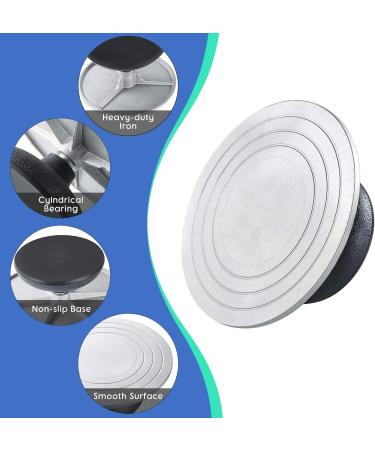 NATGAI Sculpting Wheel 12 Diameter | Heavy Duty All Metal Construction & Sculptor Turntable with Ball Bearings for Art Pottery - Buy Online on GoSupps.com