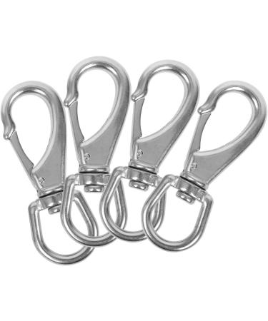 ARTISHION Stainless Steel Swivel Eye Snap Hooks Marine Boat Hardware Spring Buckle for Pet Chains Keychains Boat Anchor Ropes Bird Feeders Lanyard Hook 4 Pack M4(0#) - Buy Online on GoSupps.com
