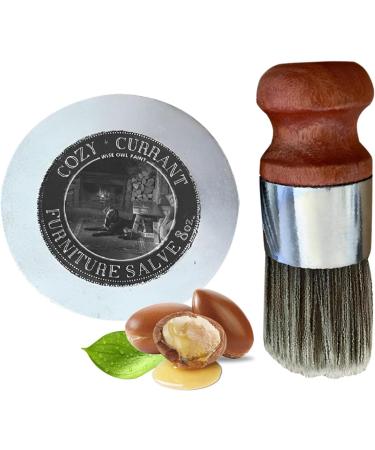 Furniture Salve for Leather - Leather Salve with Brush Long-Lasting Leather Care Kit Salve for Leather Furniture Leather Conditioner Protector for Furniture Sofas Car Seats Shoes - Buy Online on GoSupps.com