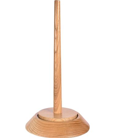 BarvA Big Wood Yarn Holder Set - Metal Twirling Lazy Susan Stand for Crocheting & Sewing - Wool Cord Organizer & Storage for Knitting Embroidery Thread - Crochet Accessories Included - Buy Online on GoSupps.com