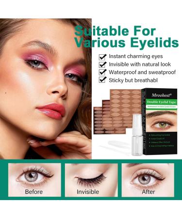 480 Invisible Eyelid Stripes & Loophola Tapes Double-Sided Lift for Bumps & Droops | Quick & Easy Application with Tweezers - Size L - Buy Online on GoSupps.com