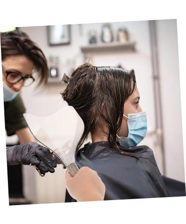 Healeved 2pi ces cran Facial Pour Laque De Coiffure Protecteur De Cheveux Noirs De Salon De Coiffure R utilisable Des Yeux Pour Coupe Et - Buy Online on GoSupps.com