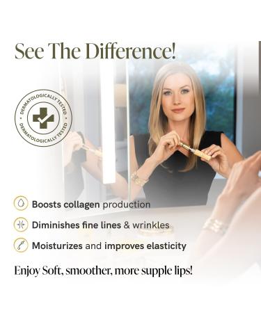 Bee Rx Lip Plumping Serum with Bee Venom & Kanuka Honey - Anti-Aging Lip Care & Moisturizer - Buy Online on GoSupps.com