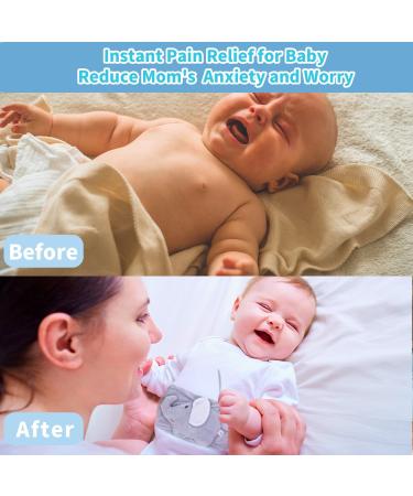 Baby Colic Relief: Heated Tummy Wrap for Gas & Upset Stomach - Elephant Design - Buy Online on GoSupps.com