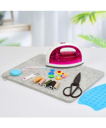 Rdutuok 17x13.5 Inches Wool Pressing Mat for Quilting - Pure Wool from New Zealand - Retains Heat - Ideal for Sewing & Quilting Projects - Buy Online on GoSupps.com