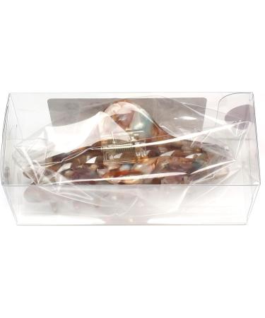 QinGoo Large Acetate Hair Clip Beautiful Women's Hair Clip Headpiece Elegant Hair Accessory (Magic Colour) - Buy Online on GoSupps.com