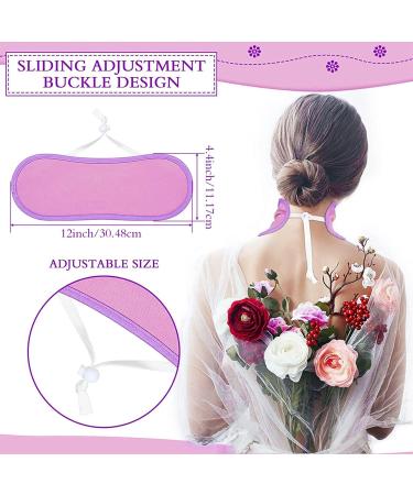 2 Piece Organic Castor Oil Pack Set - Adjustable Reusable & Washable Waist & Neck Packs in Purple | Shop Now for International Shipping - Buy Online on GoSupps.com