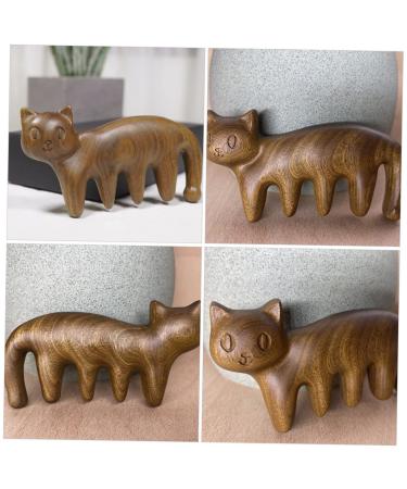 Beaupretty K tzchen-Massagekamm | Wooden Hair Massage Comb - Wide Teeth Scalp Tool for Travel - Buy Online on GoSupps.com