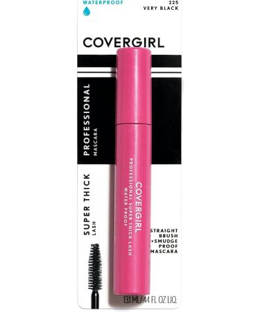 COVERGIRL Professional Super Thick Lash Waterproof Mascara, 225 Very Black - 0.3 oz - Buy Online on GoSupps.com